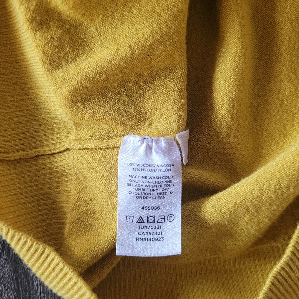 LOFT Ruffle Short Sleeve Sweater - Picture 3 of 4